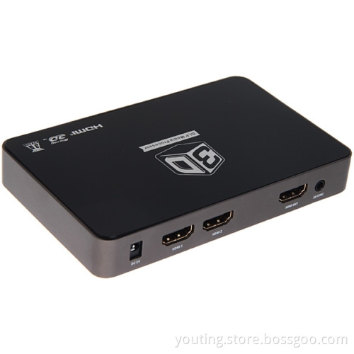 2D to 3D converter 2X1 3D tv video converter Support all 3D format conversion